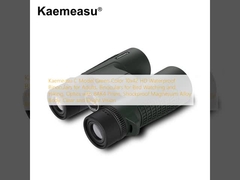 Kaemeasu C Model Groen Kleur 10x42 HD Waterdichte verrekijker voor volwassenen, verrekijker voor vogelkijken en wandelen, optica met BAK4 prisma, schokbestendig magnesium legering lichaam, helder en helder zicht