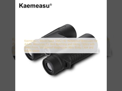 Kaemeasu C Model zwart 10x42 HD waterdichte verrekijker voor volwassenen, verrekijker voor vogels kijken en wandelen, optiek met BAK4 prisma, schokbestendige magnesiumlegering behuizing, helder en scherp zicht