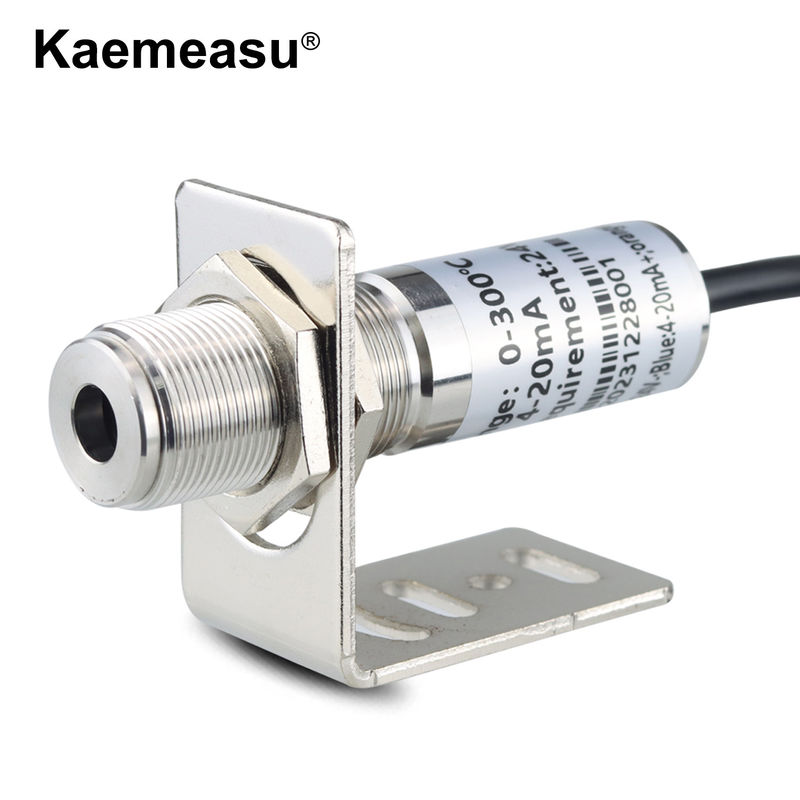Kaemeasu 4 ~ 20mA roestvrijstalen temperatuursensor Industriële hoge temperatuur infrarood pyrometer zender