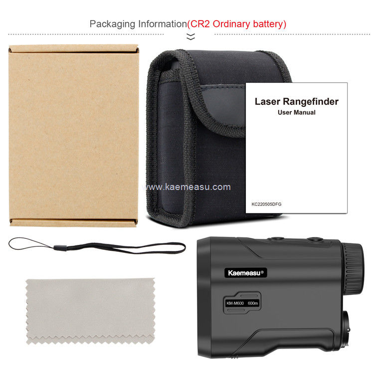 Kaemeasu Golf Range Finder CR2 Batterij Model Telescoop Vlaggenpaal Vergrendeling Hoek Afstandmeting M1000