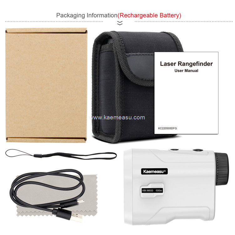 Kaemeasu 6.5X Magnetisering Golf Afstandsmeter Telescoop Vlaggenstang Vergrendeling Hoek Afstandsmeting M1000