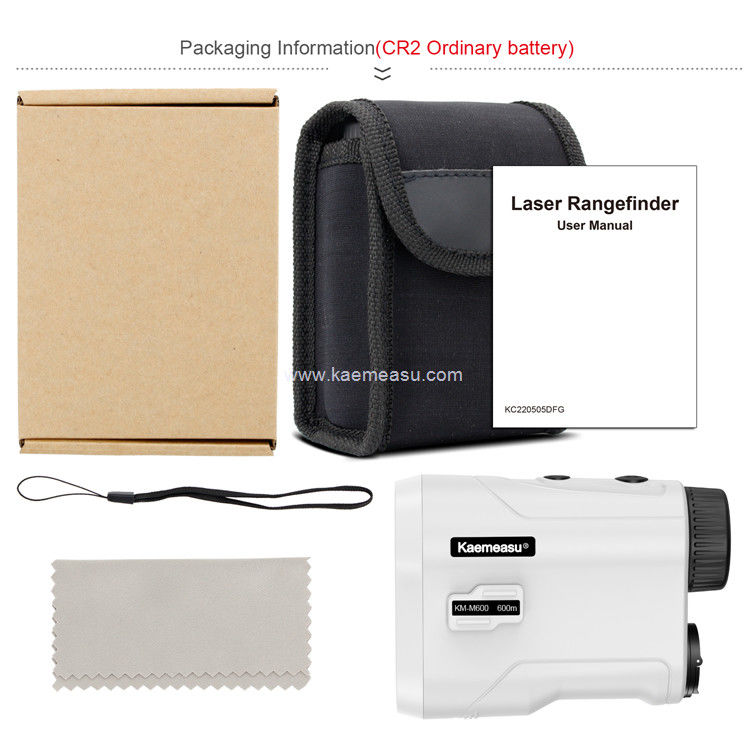 Kaemeasu Golf Range Finder CR2 Batterij Model Telescoop Vlaggenpaal Vergrendeling Hoek Afstandmeting M1000