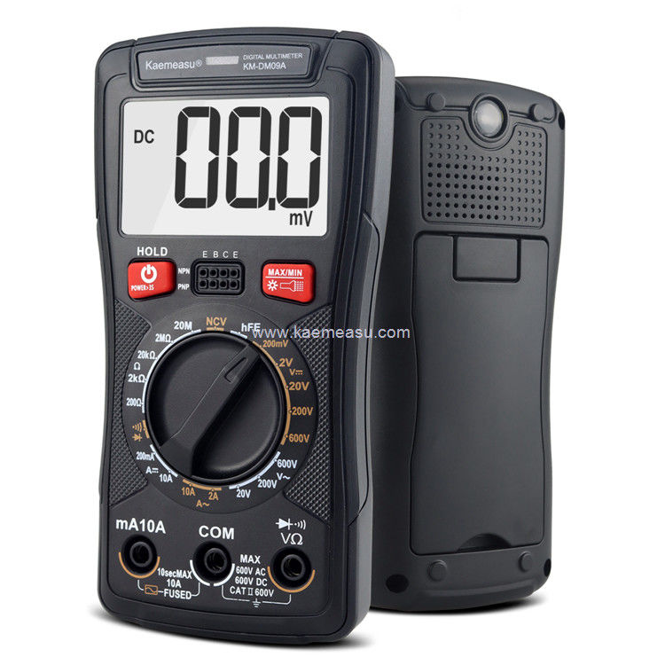 Kaemeasu 09A Digitale Multimeter Ture RMS Stroomspanning meten 2000 Tellen Klemmeter