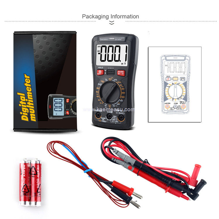Kaemeasu 09C Stroomspanning NCV-meting Smart Digital Multimeter OEM ODM