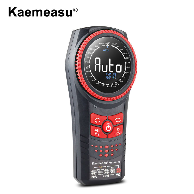 Kaemeasu 10C Auto Range Multimetro Smart Digita Spanningsmeters NCV TRMS Diode Test Stroomweerstand Tester