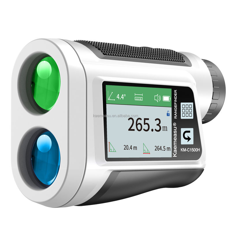 OEM 6x Rangefinder Laser gemonteerde Rangefinder Golf Laser Rangefinder Lithiumbatterij Oplaadbare touchscreen IP54