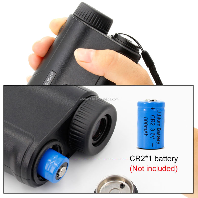 Digitaal Draagbare Golf Jagen Laser Afstandmeter Mini Sport Laser Afstandmeter OEM