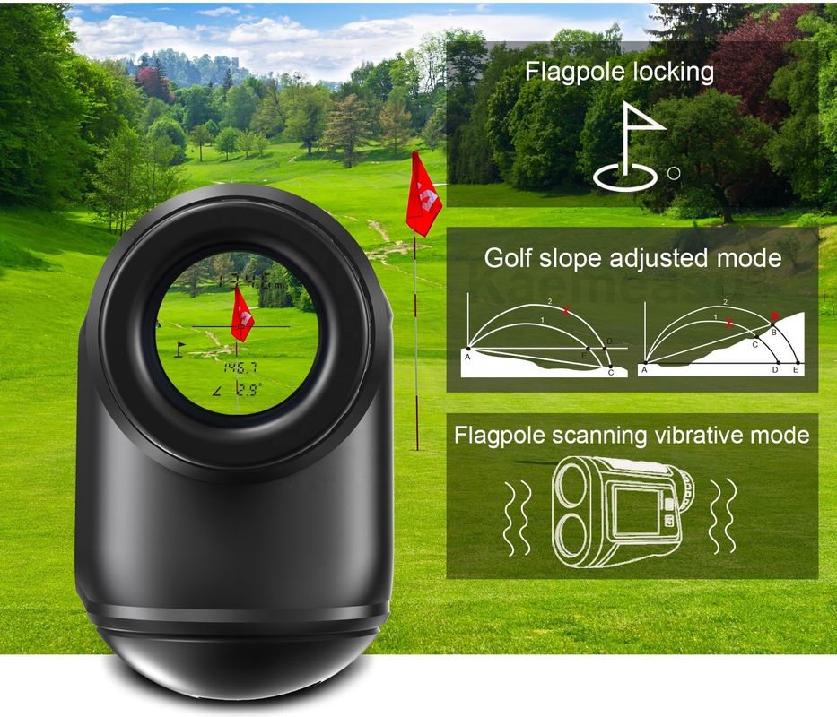 Laserafstandmeter mini Golf Laser Afstandsmeter jachtmeter telescoop laser meetapparaat 600m