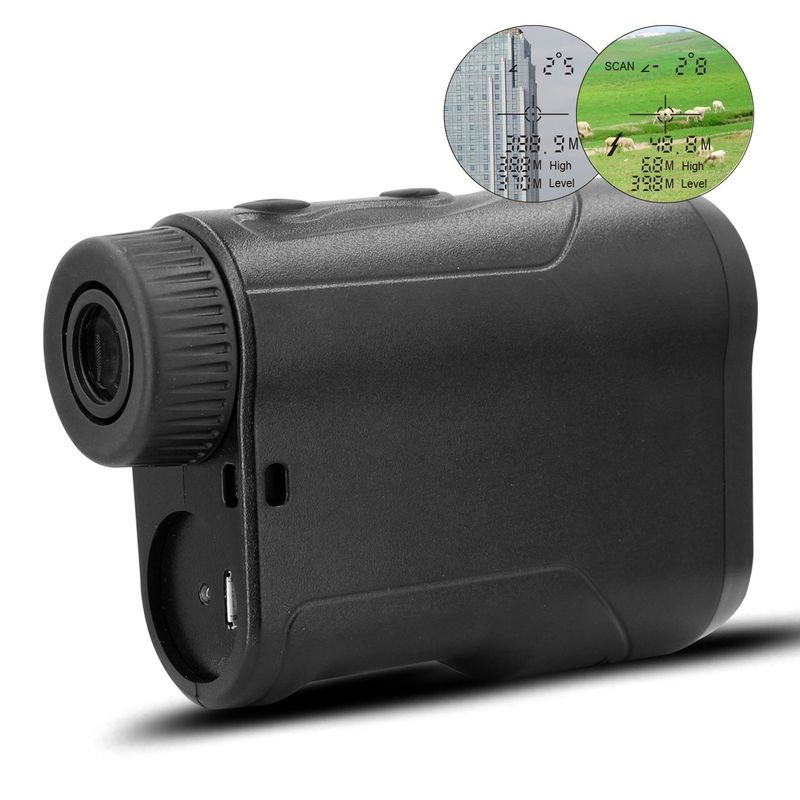 OEM Goede kwaliteit oplaadbare laserbereikmeter 450 meter digitale laserbereikmeter jacht/golf/sport/ingenieur