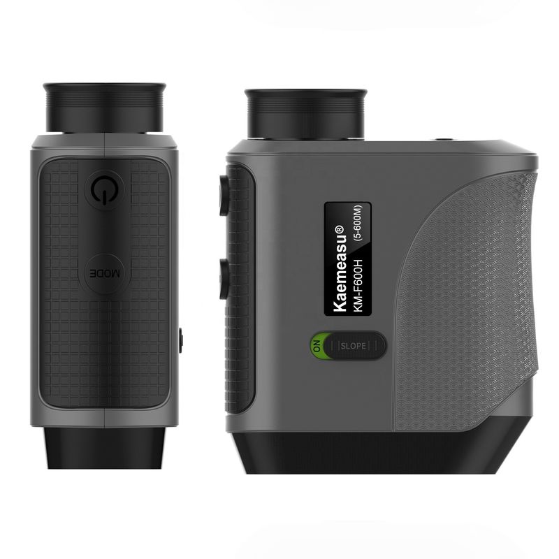 Mini laser afstandmeter Telescoop Handheld laser afstandmeter Digitale laser afstandmeter met helling grijs
