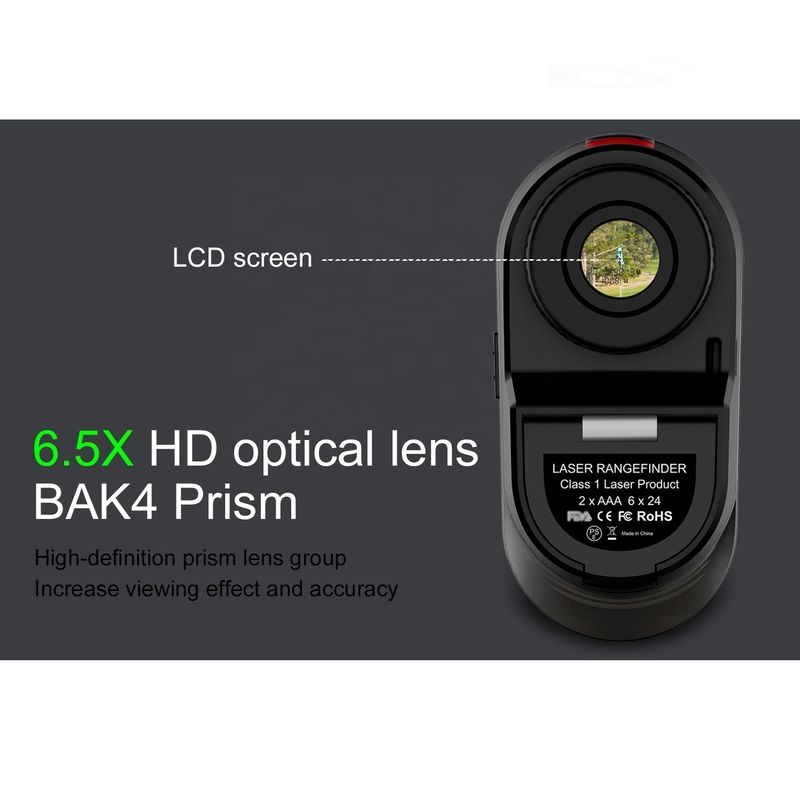 OEM ODM Afstandsmeter 600/800/1000m Golf Afstandsmeter Meerdere modi Laser Afstandsmeters Teleskop met hellingschakelaar