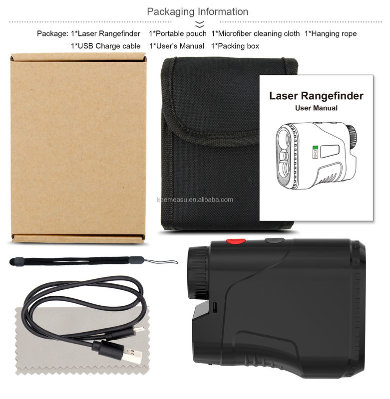 Oem Jachtbereik Finder helling Scope Laser Afstandsmeter Telescoop Meerdere modi Laser afstandsmeters voor de jacht