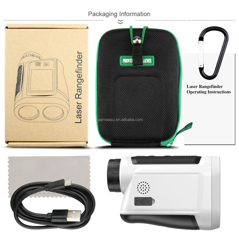 Multifunctionele Golf Laser Afstandmeter Mini Langafstandmeter 1000m Jagen Laser Afstandmeter