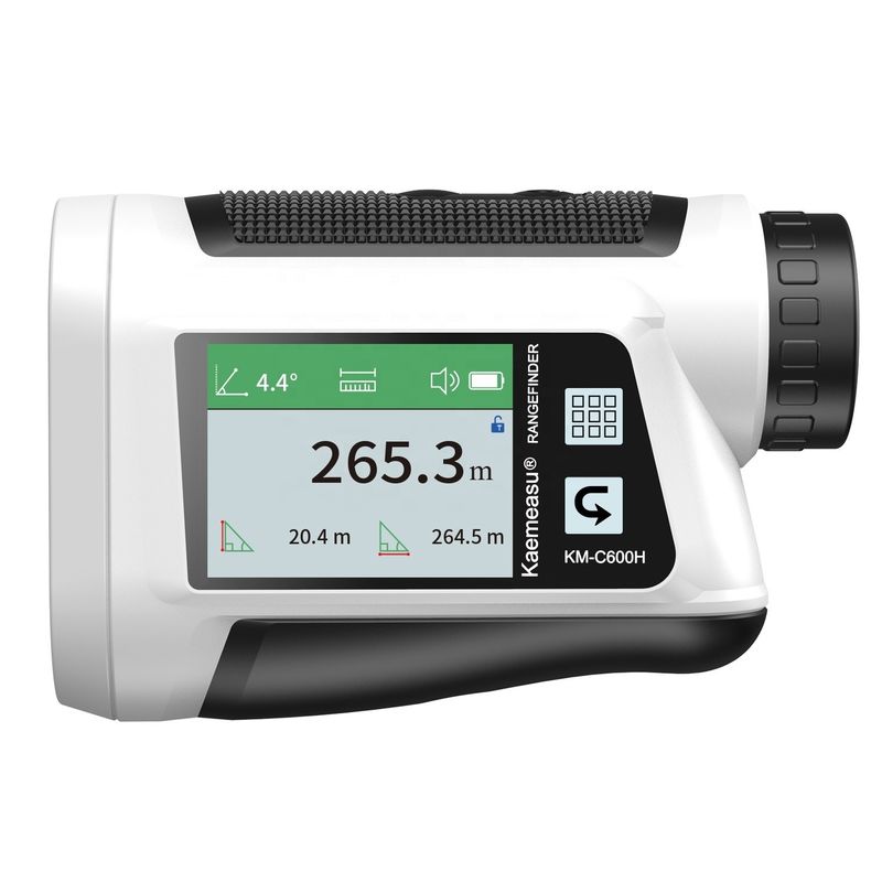 Mini handheld laser afstandmeter zicht meetinstrument laser afstandmeter met lcd slim aanraakscherm