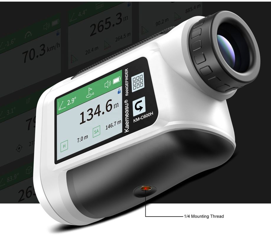 Mini handheld laser afstandmeter zicht meetinstrument laser afstandmeter met lcd slim aanraakscherm