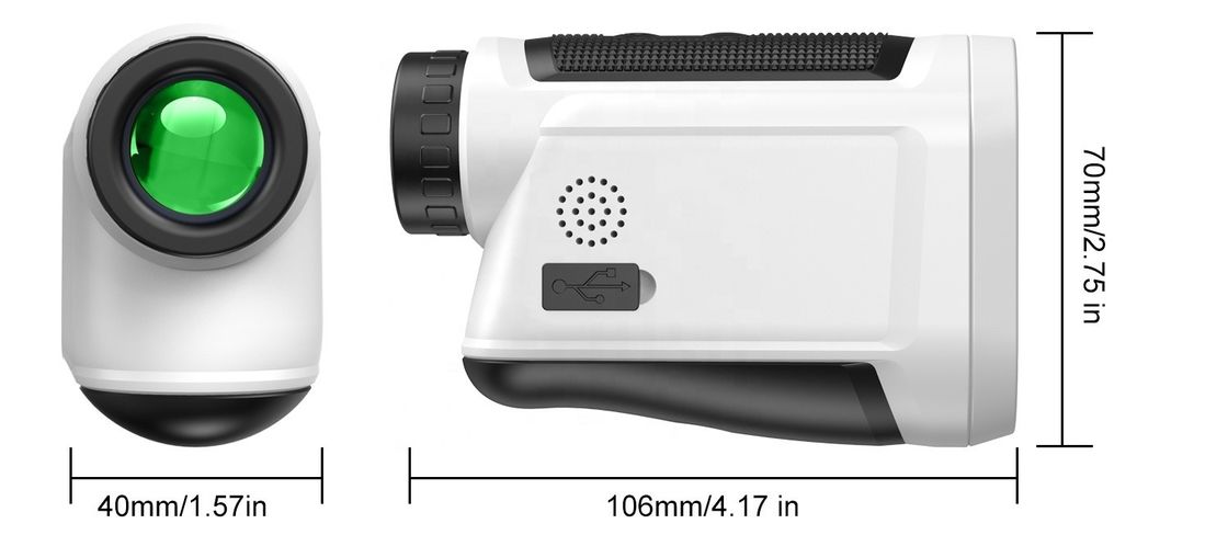 Mini handheld laser afstandmeter zicht meetinstrument laser afstandmeter met lcd slim aanraakscherm