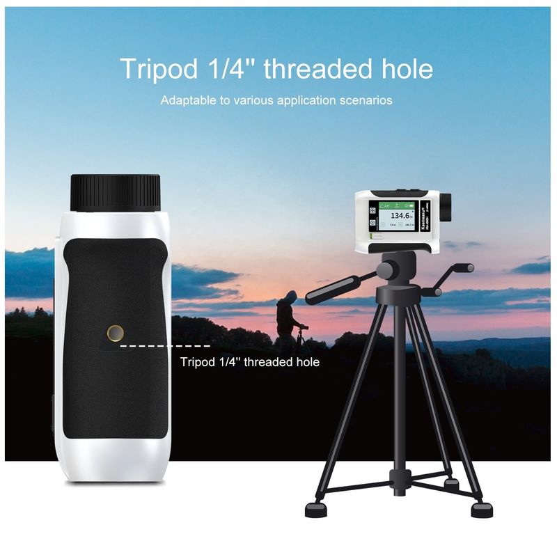 6.5x vergroting Golf Sport Laser Range Finder met verbeterd LCD-scherm en optische instrumenten