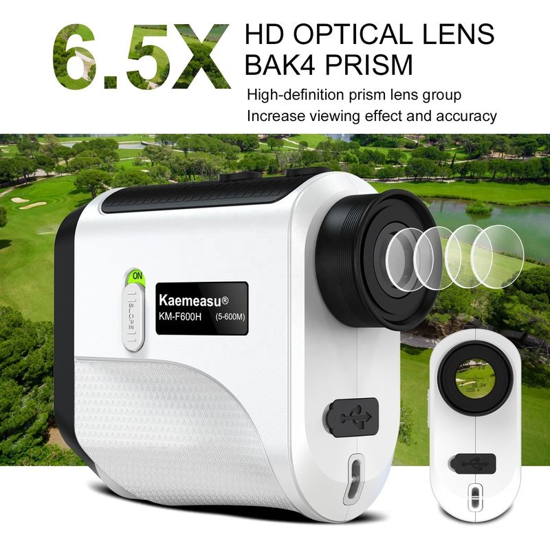 Outdoor Sport Telescope Golf afstandmeter met magnetische aantrekkingskracht en 905nm lasergolflengte