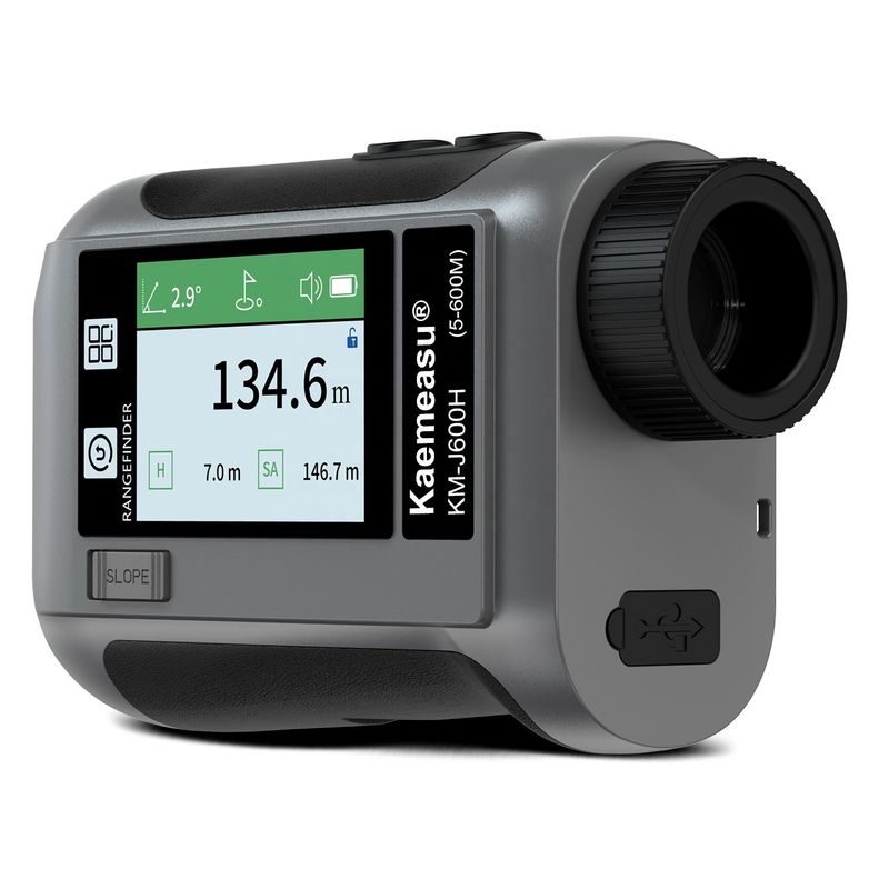 OEM/ODM Intelligente stem Golf laser afstandmeters met LCD-scherm buitensporttelescoop 1200m