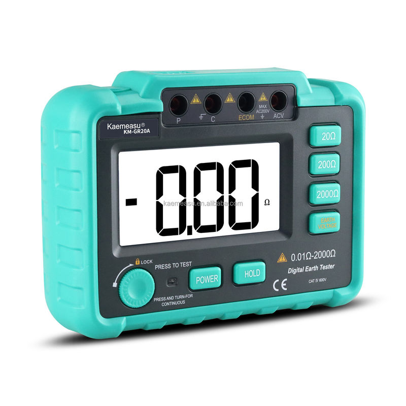 GR20A AC 200V Aardingsweerstandstester Megohmmeter Metingscircuitweerstandstester Aardweerstandstester