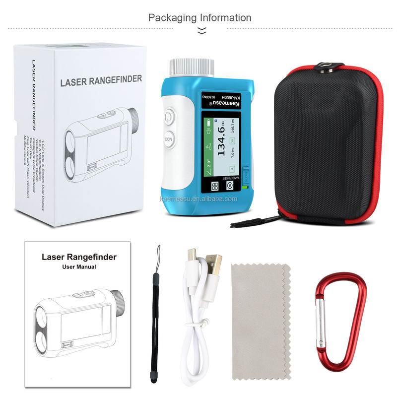 OEM ODM Laser meetapparaat Voice Broadcast Distance Meter Digitaal Golf Laser Afstandmeter Jacht Afstandmeter Telescoop