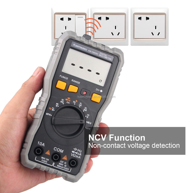 Mini Portable Auto Range Multitester 6000 Counts NCV Elektricien Digitale slimme multimeters Perfect voor professionals