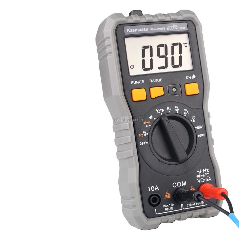Mini-draagbare multi-tester Spanningstroomweerstand NCV Elektrische slimme digitale multimeter met indicator met lage batterij