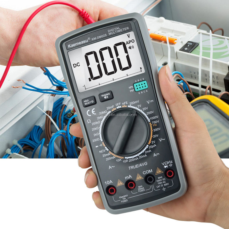 Intelligente spraakverslag Multimeters NCV 1000V Professionele laboratoriumapparatuur Automobiele universele meter