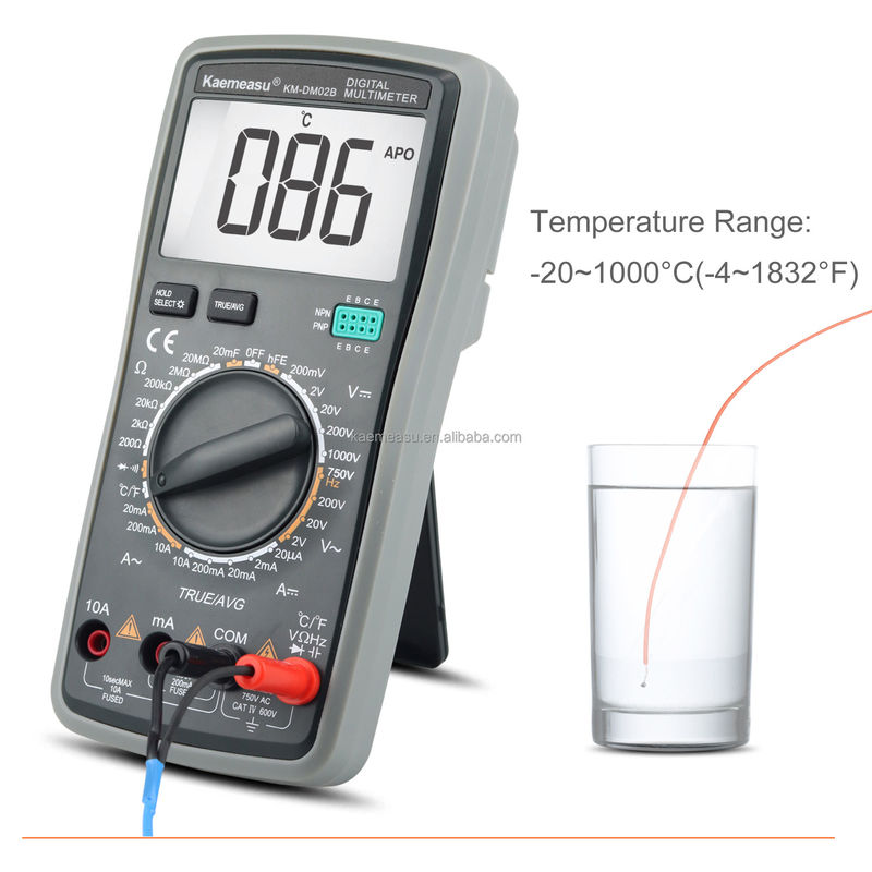 OEM ODM Elektrische Multimeters T-RMS Spanningstroom Resistentie Capaciteit Test Intelligente Digitale Multimeter Tester