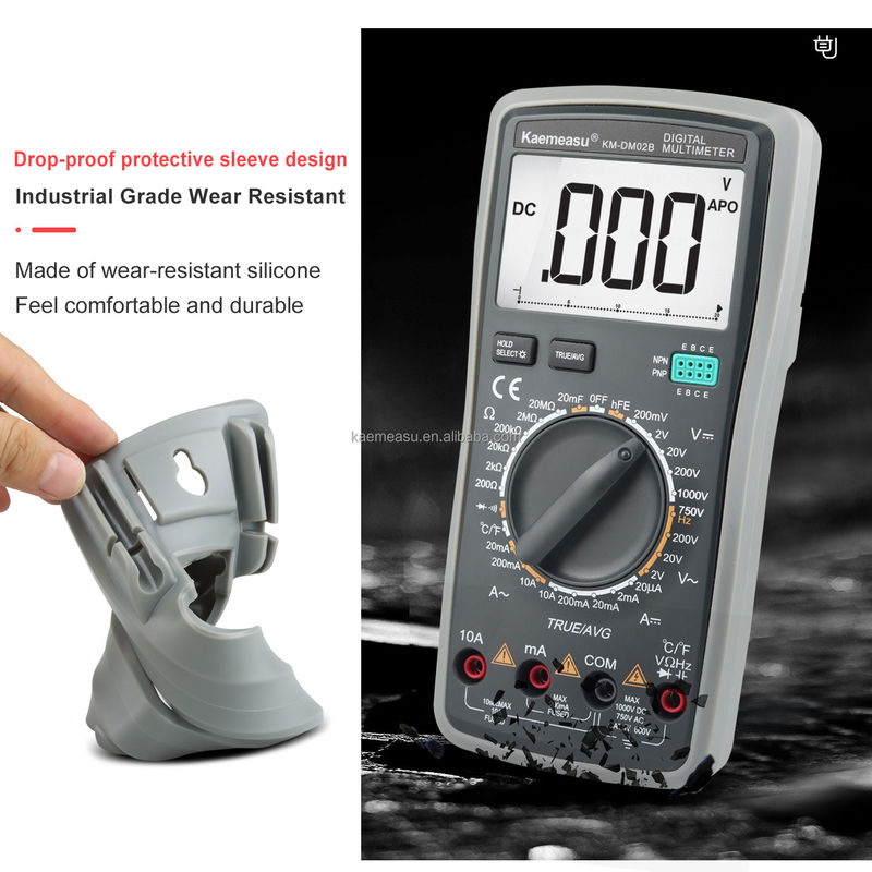 OEM ODM Elektrische Multimeters T-RMS Spanningstroom Resistentie Capaciteit Test Intelligente Digitale Multimeter Tester