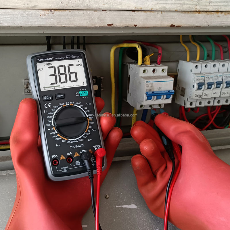 Anti-brand 1000V-testapparatuur Elektrisch handheld Spanningstroomweerstandstester Digitale multimeter