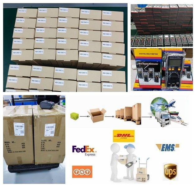 OEM ODM Anti burn Digitale multimeters Clamp meter ture rms batterij diode hFE tester spanningsdetector multimeter te koop