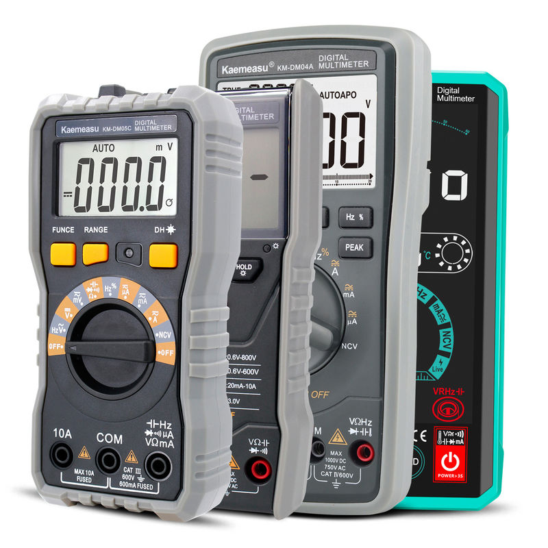 OEM ODM Smart Multimeter 6000 Counts Elektricien Bank Multimeter Mini handheld Ture RMS Square Wave Output Digitale Multimeters