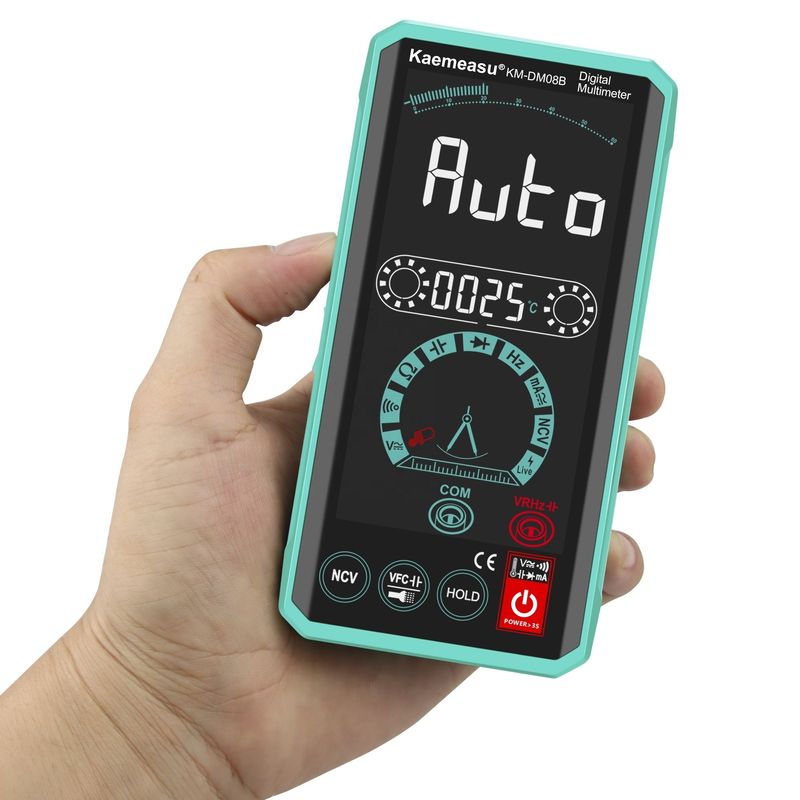 Groothandel Intelligente spraaktoestellen multimeters Elektricien Bank digitale multimeters automatische touchscreen slimme multimeter