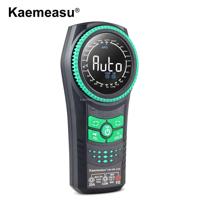 Auto-spanningsmeters NCV TRMS Diodetoets Stroomweerstandstester Klemmeters Multimetro Slimme digitale multimeters