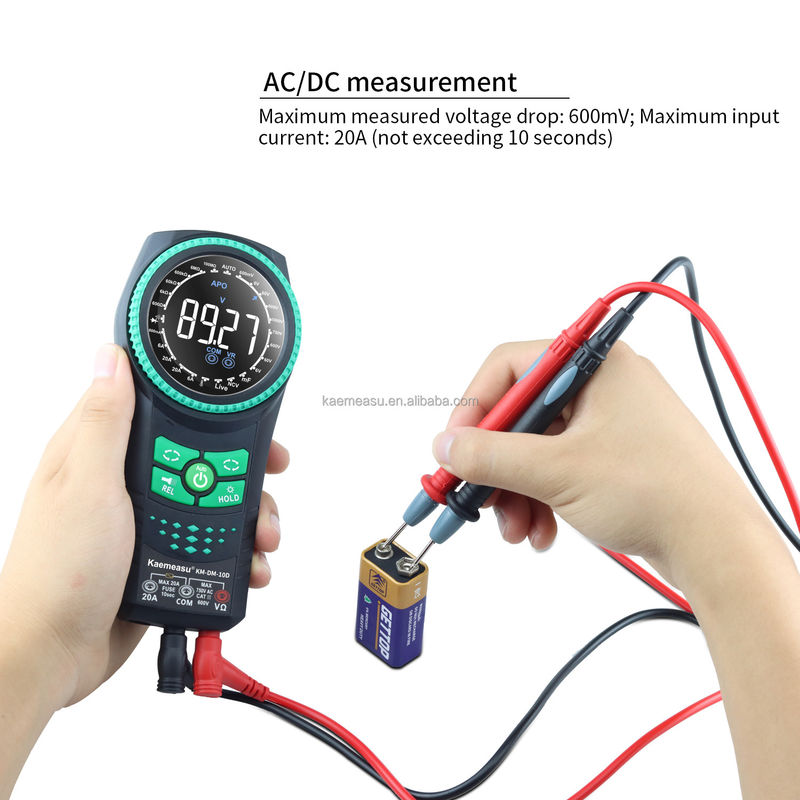 Auto-spanningsmeters NCV TRMS Diodetoets Stroomweerstandstester Klemmeters Multimetro Slimme digitale multimeters