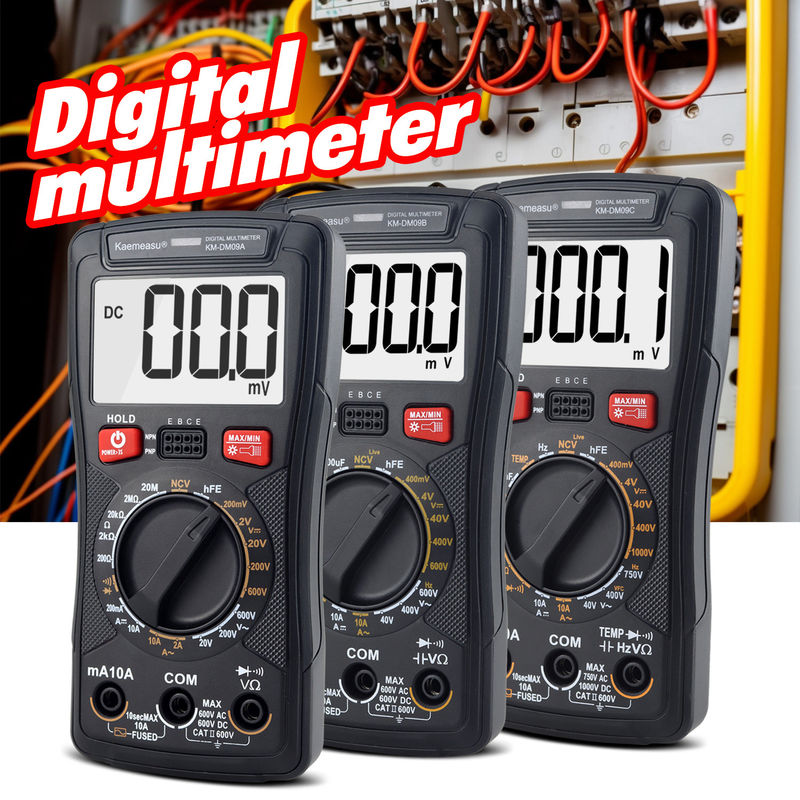 Stroomspanning Multimeter Aanpassen Professionele NCV Niet-contactmeting Slimme Multimeter LCD-scherm Digitale Multimeters