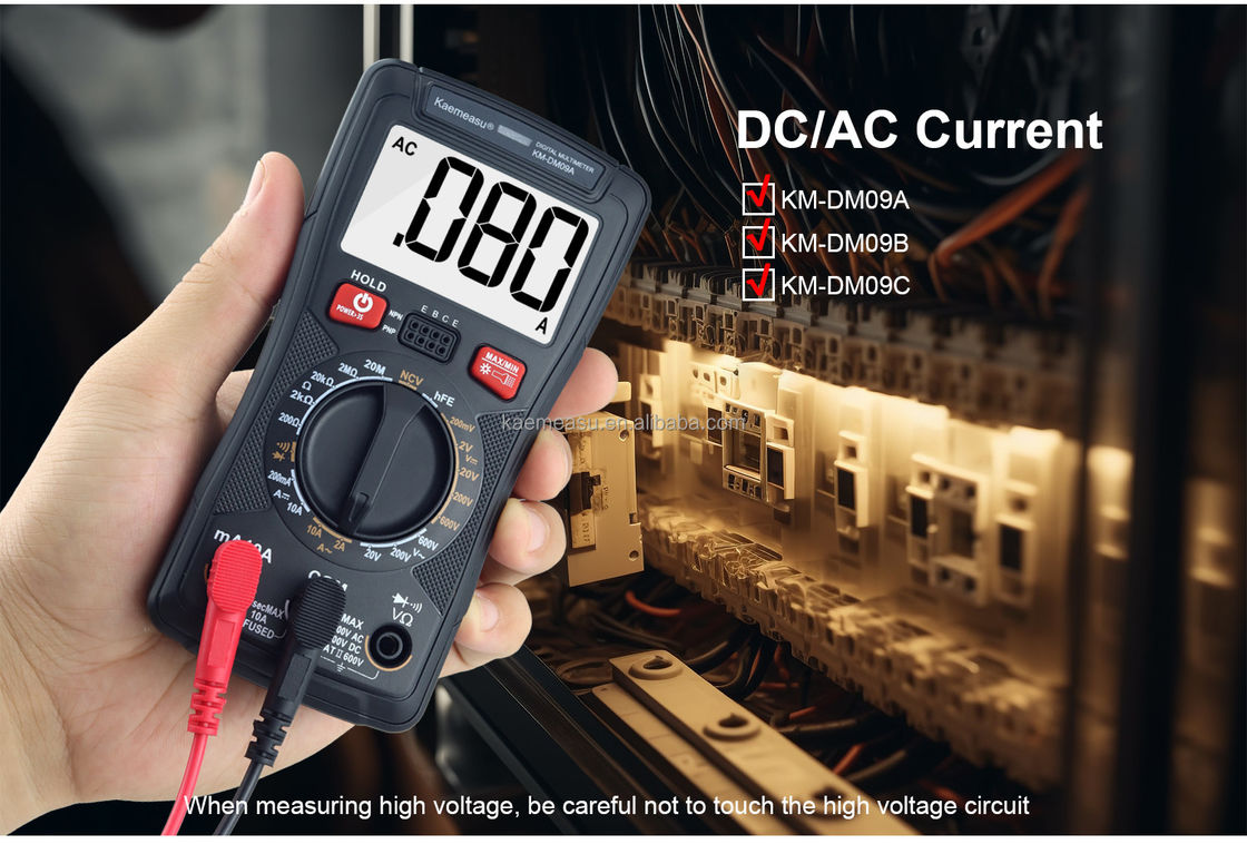 Stroomspanning Multimeter Aanpassen Professionele NCV Niet-contactmeting Slimme Multimeter LCD-scherm Digitale Multimeters