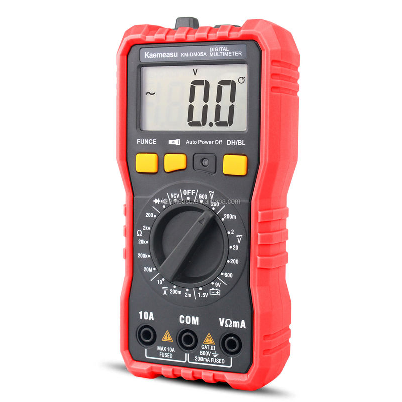 Mini Draagbare Digitale Multimeter Professionele Elektricien Dattery Spanningsmeter Resistor Tester Slimme Digitale Multimeter