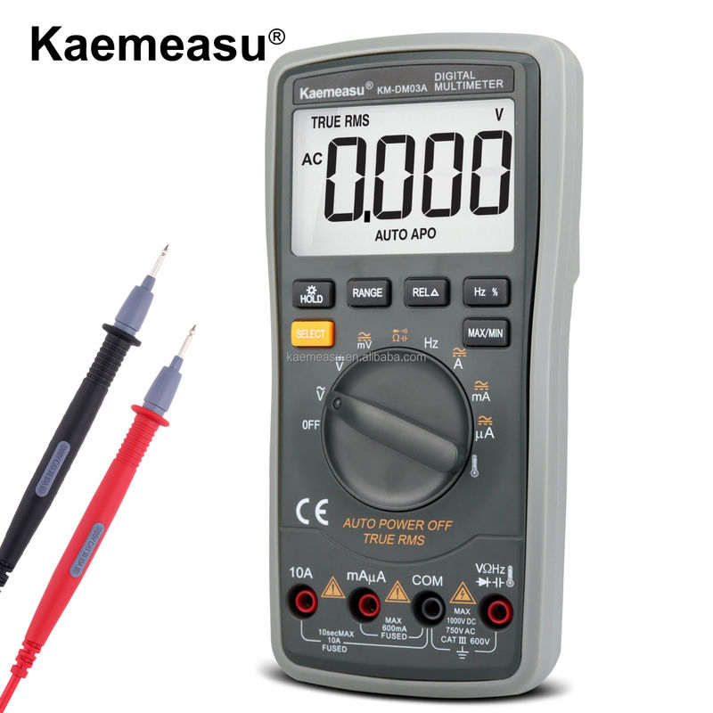 Digitale multimeters Autorange 1000V Spanningsmeter True RMS LED Diode Test Multimeter Smart Multimeter