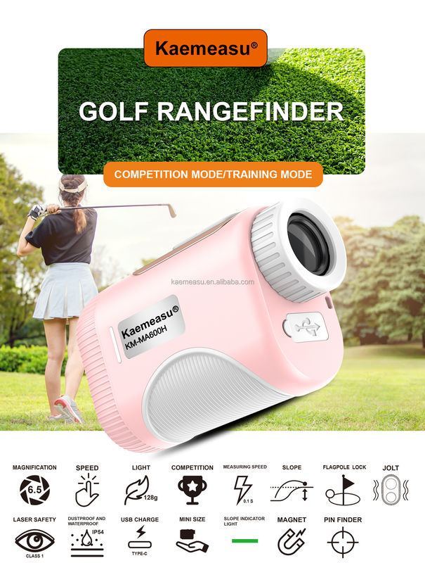 1000m Laser Afstandmeter Optische instrumenten Golf Afstandmeter Afstandmeter Laser Afstandmeter Testinstrument Telescoop