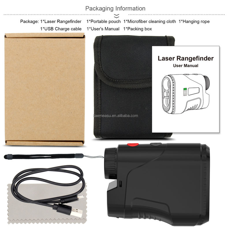 500Yd digitale laser afstandmeter voor golf afstandsmeting en lange termijn afstandsmeting