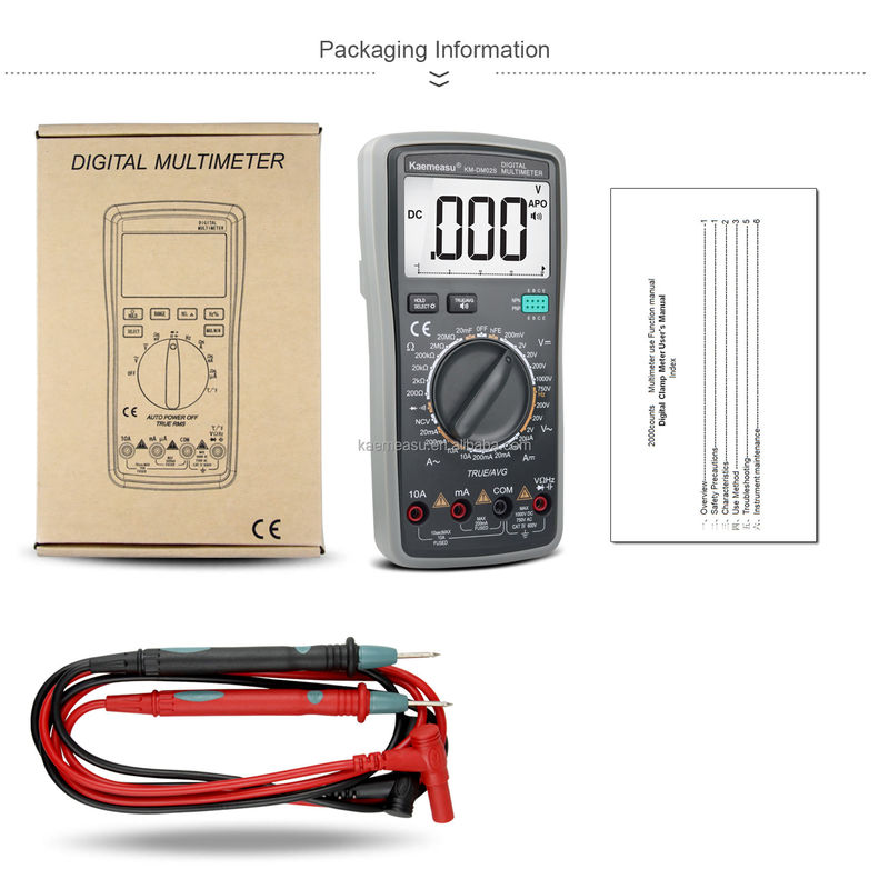 Multimeter Oscilloscoop Digitale professionele multimeters De perfecte oplossing voor het meten van capaciteit en weerstand