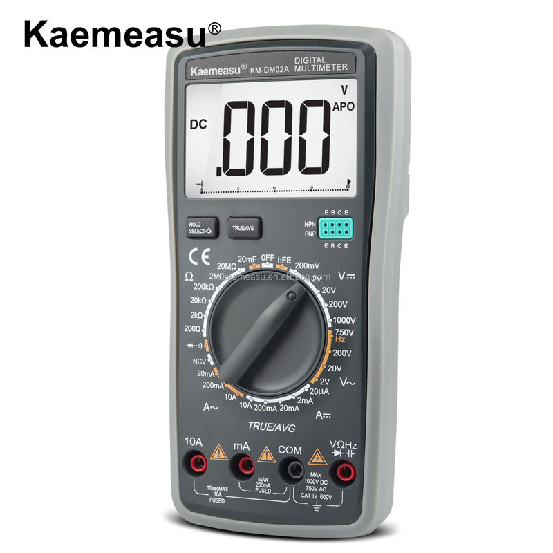 Automobiele digitale multimeters NCV TRMS Bankspanningsmeter Diode Test Continuïteit Buzzer Multimetro Smart