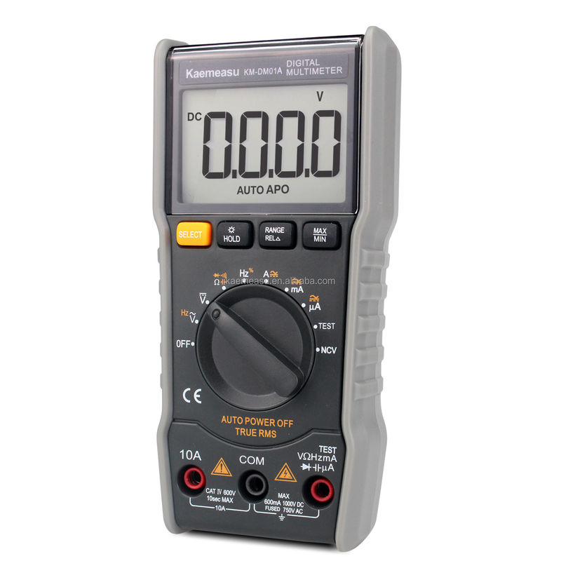 Mini draagbare multimeters met hoge precisie Autoverloop stroomspanningsmeter voor nauwkeurige metingen