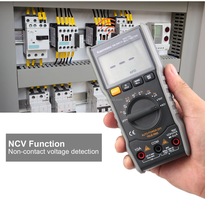 Mini draagbare multimeters met hoge precisie Autoverloop stroomspanningsmeter voor nauwkeurige metingen