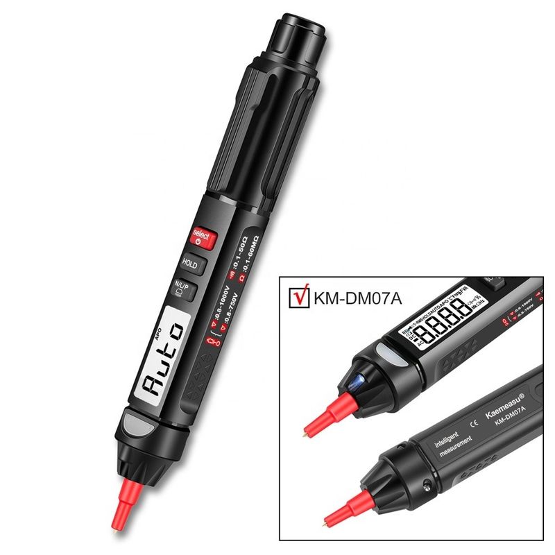 Populaire stijl Mini Pen Digitale Multimeter Met Live/NCV/Sequence Non Contact Spanningsdetectie Multimeter Tester