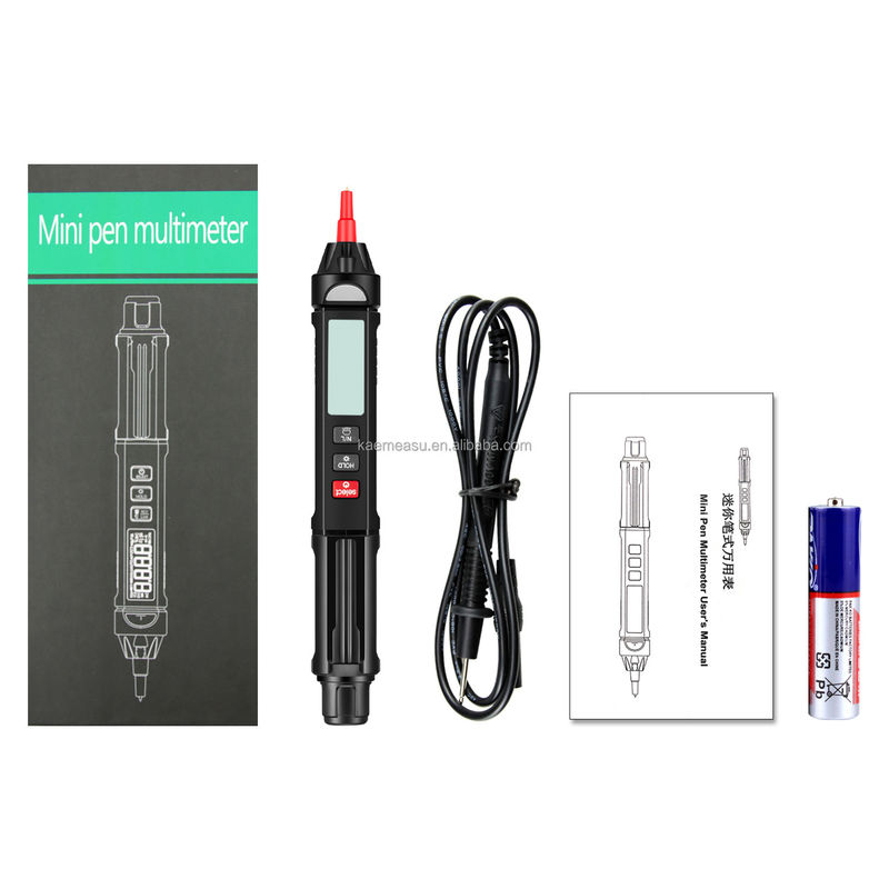Populaire stijl Mini Pen Digitale Multimeter Met Live/NCV/Sequence Non Contact Spanningsdetectie Multimeter Tester