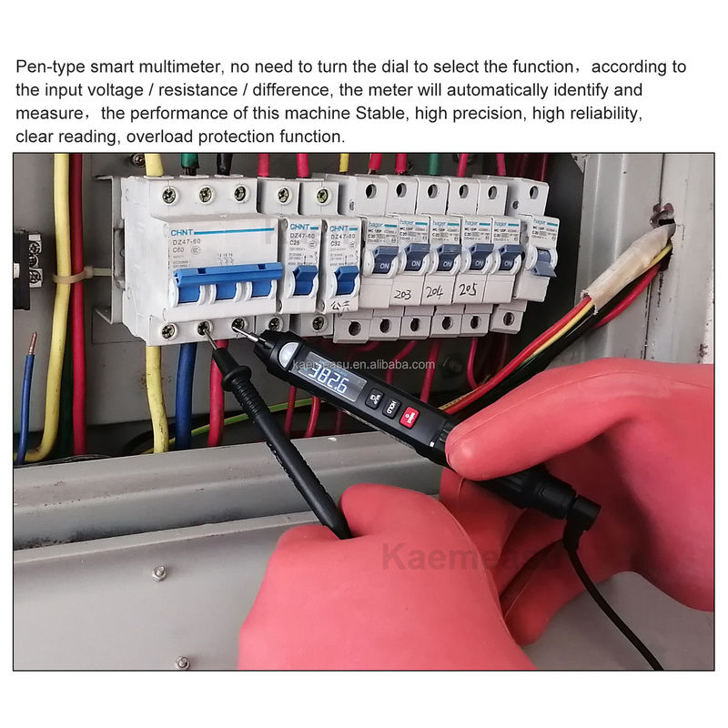 Oem Factory Direct Pen Digital Multimeter True Rms Digital Meter Niet-contact Spanningsdetectie Multimeter Tester