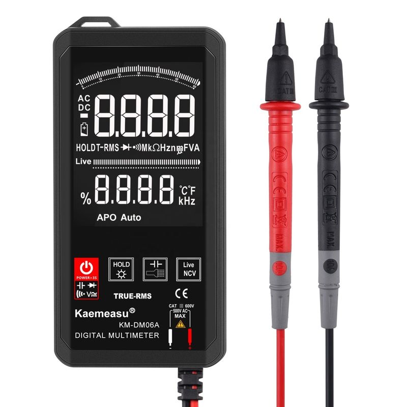 EBTN Display Touch Digitale Multimeter 6000 Count Digitale Multimeter Ncv Functie Neutrale Live Wire Test Digitale Multimeter